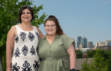 Dr. Jennifer Fugate and Student Doctor Michaela Tonsager